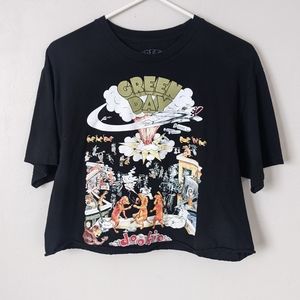 Cropped Green Day Dookie Shirt